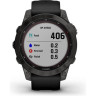 Часы GARMIN FENIX 7 SAPPHIRE SOLAR BLACK DLC TITANIUM WITH BLACK BAND 010-02540-35