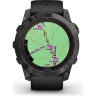 Часы GARMIN FENIX 7X PRO – SAPPHIRE SOLAR EDITION CARBON GRAY DLC TITANIUM WITH BLACK BAND 010-02778-11