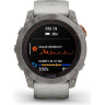 Часы GARMIN FENIX 7X PRO – SAPPHIRE SOLAR EDITION TITANIUM WITH FOG GRAY/EMBER ORANGE BAND 010-02778-15