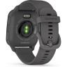 Часы GARMIN VENU SQ 2 SLATE ALUMINUM BEZEL WITH SHADOW GRAY CASE AND SILICONE BAND 010-02701-10