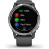 Часы GARMIN VIVOACTIVE 4 SHADOW GRAY/SILVER 10491