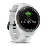 Смарт-часы GARMIN APPROACH S70 (42 мм) с черным керамическим безелем и белым ремешком 010-02746-10