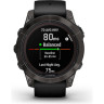 Смарт-часы GARMIN FENIX 7 PRO – SAPPHIRE SOLAR EDITION CARBON GRAY DLC TITANIUM WITH BLACK BAND 010-02777-11