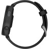 Смарт-часы GARMIN FORERUNNER 165 MUSIC, черный/сланцево-серый силиконовый ремешок 010-02863-30